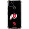 Utah Circle and Feather on Black Google Pixel 5 Clear Case